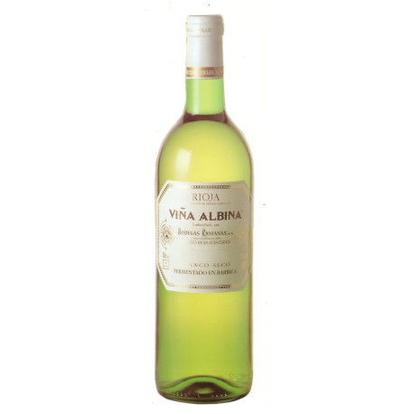 VINO VINA ALBINA BLANCO FERMENTADO EN BARRICA
