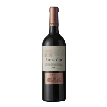 VINO PUERTA VIEJA TINTO CR.SELECCION 3/4 D.O.RIOJA